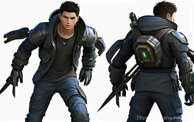 탕탕특공대 초보자를 위한 체크리스트 - **Early Game Chaos:**
"A determined and courageous young male survivor, approximately 20-25 year...
