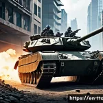 탕탕특공대 일일 퀘스트 공략 - A dynamic tactical squad scene in a futuristic battlefield setting, featuring a balanced team of div...